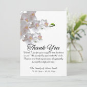 植物葬エレガント礼ありがとう サンキューカード (スタンド正面)