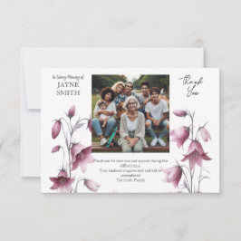 植物葬モダン葬 サンキューカード