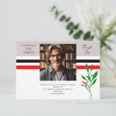 植物葬モダン葬 サンキューカード (スタンド正面)