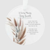 植物葬儀/メモリアルオーナメント オーナメント (正面)