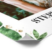 植物葬 歓迎の看板 ライフセレブレーション ポスター (角)