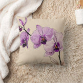 植物蘭エレガント クッション (ブランケット)