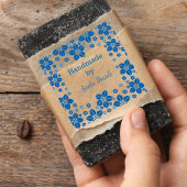 植物製パーソナライズされた手作り セルフインキングスタンプ