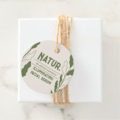 植物製モダン品包装つるラベル フェイバータグ (インサイチュ)