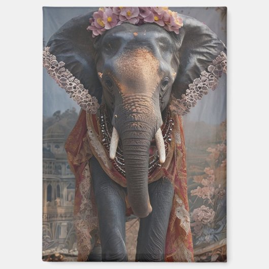 植物象 マグネット (正面)