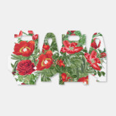 植物赤バラ牡丹の花フローラの箱 フェイバーボックス (折り畳みなし)