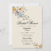 植物野草園フローラブライダルシャワー 招待状 (正面)
