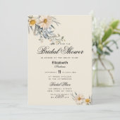 植物野草園フローラブライダルシャワー 招待状 (スタンド正面)