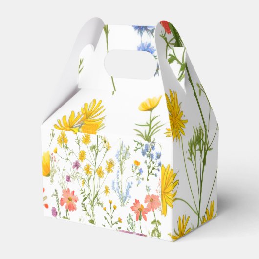 植物野草赤ちゃんシャワー フェイバーボックス (裏面サイド)