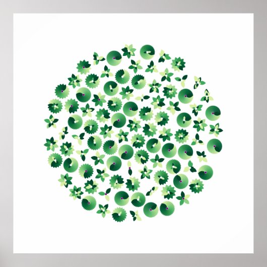 植物霊長類 ポスター (正面)