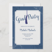 植物骨組卒業招待状 招待状 (正面)