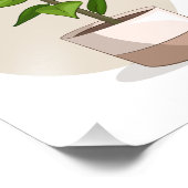 植物1 In Vector Posterプリントfrom My Sims CC フォトプリント (角)
