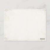 《植物》アスペンからのヴィンテージスキープリント付きポストカード ポストカード (裏面)