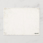 《植物》アスペンからのヴィンテージスキープリント付きポストカード ポストカード (裏面)