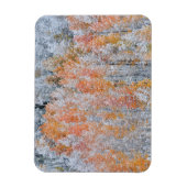 《植物》アスペンと雪 |コロラド州，ロッキー山脈 マグネット (縦)