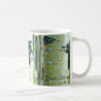 《植物》アスペンの吠え声、身体障害者の入り江、コロラド州 コーヒーマグカップ