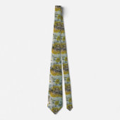 《植物》アスペンの実在木の樹皮の写真 – Natural Amulet ネクタイ (正面)