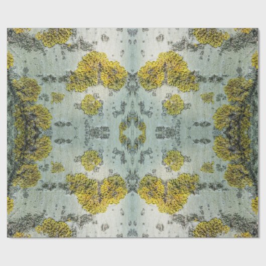 《植物》アスペンの実在木の樹皮の写真 – Natural Amulet ラッピングペーパー (フラット)