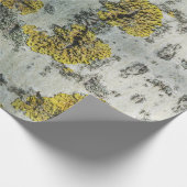 《植物》アスペンの実在木の樹皮の写真 – Natural Amulet ラッピングペーパー (角)