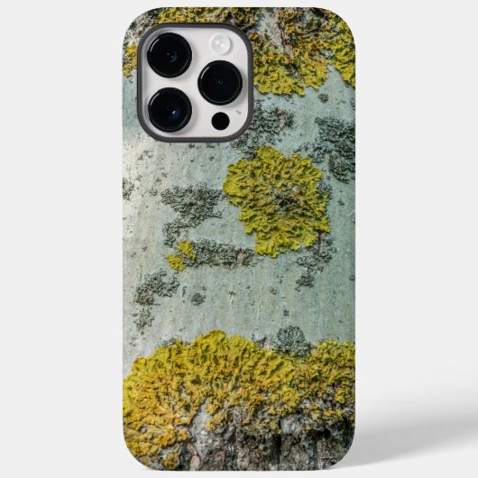 《植物》アスペンの実在木の樹皮の写真 – Natural Amulet Case-Mate iPhoneケース (裏面)