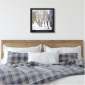 《植物》アスペンの木々 キャンバスプリント (インサイチュ (寝室))