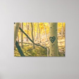 《植物》アスペンの森 キャンバスプリント