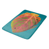 《植物》アスペンの葉の熱帯魚1 バスマット (アングル)