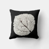 《植物》アスペンの葉の骨組1 クッション (裏面)