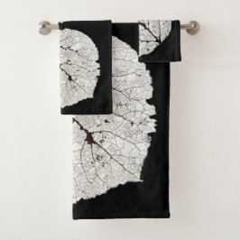 《植物》アスペンの葉の骨組1 バスタオルセット