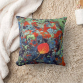 《植物》アスペンの葉 クッション (ブランケット)