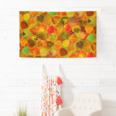 《植物》アスペンはコラージュに無地のなメドレーを継ぎ目が無い1去ります 横断幕 (インサイチュ)