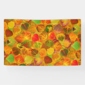 《植物》アスペンはコラージュに無地のなメドレーを継ぎ目が無い1去ります 横断幕 (横)