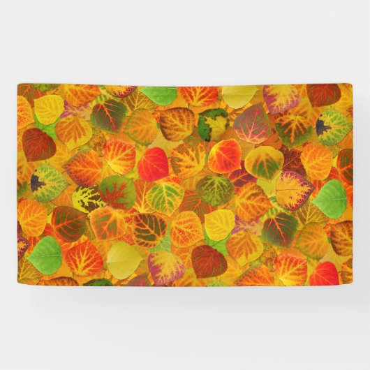 《植物》アスペンはコラージュに無地のなメドレーを継ぎ目が無い1去ります 横断幕 (横)