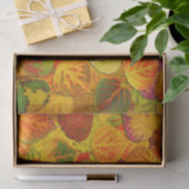 《植物》アスペンはコラージュに無地のなメドレー1を去ります 薄葉紙 (ギフト)