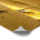 《植物》アスペンを閉じる ポスター (角)