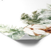 《植物》アスペンウィンターワンダーランドテーブルサイン ポスター (角)