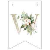 《植物》アスペンウィンターワンダーランドバナー バンティングフラッグ (第1の旗)