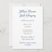 《植物》アスペングロー結婚式招待状 招待状 (裏面)