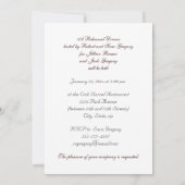 《植物》アスペング結婚ローのリハーサル 招待状 (裏面)