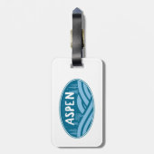 《植物》アスペンコロラドアウトドア ラゲッジタグ (裏面縦)