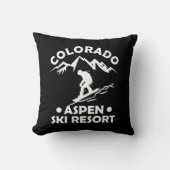 《植物》アスペンコロラドスキーリゾート クッション (正面)