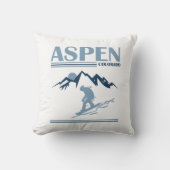 《植物》アスペンコロラドスキーリゾート クッション (正面)