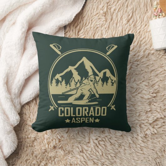 《植物》アスペンコロラドスキー クッション (ブランケット)