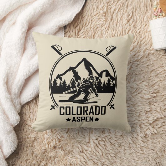 《植物》アスペンコロラドスキー クッション (ブランケット)