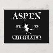 《植物》アスペンコロラドスキー シーズンポストカード (正面)