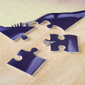 《植物》アスペンコロラドスノーボーディングポスター ジグソーパズル (側面)