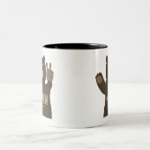 《植物》アスペンコロラドピースベア ツートーンマグカップ (中央)