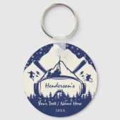 《植物》アスペンコロラドフラッグスキーマウンテンサンセットディ土産 キーホルダー (裏面)