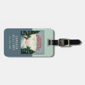 《植物》アスペンスキーヤー |コロラド ラゲッジタグ (正面横)