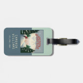 《植物》アスペンスキーヤー |コロラド ラゲッジタグ (裏面横)